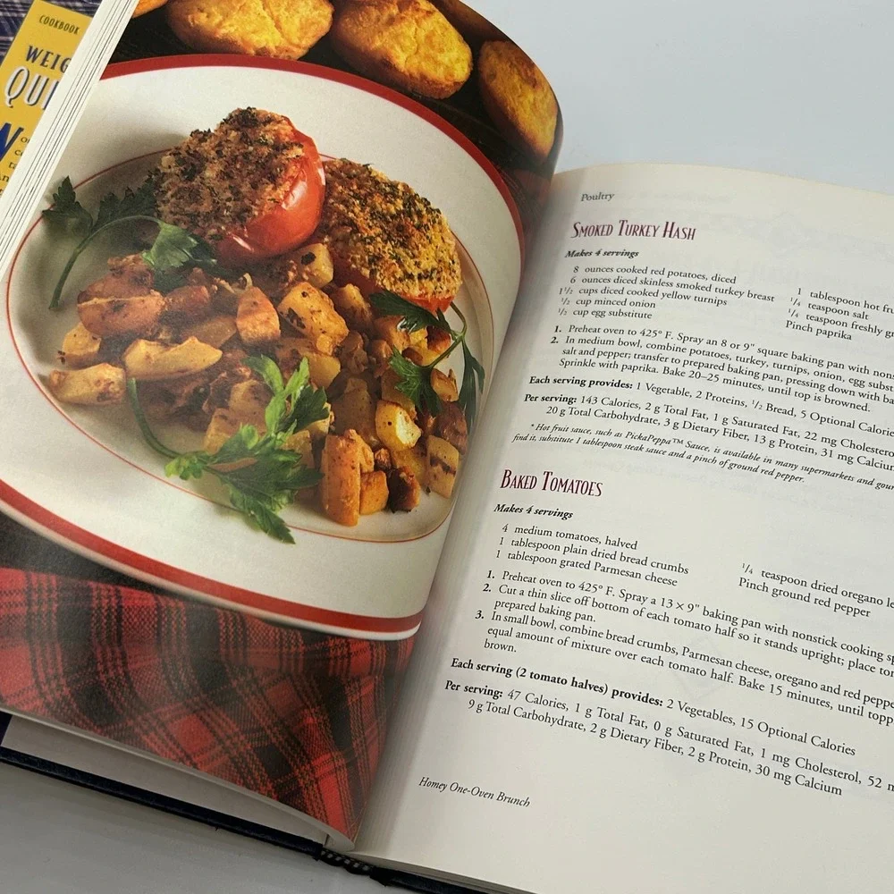 Weight Watchers Lot 2 Quick Meals Party Holiday Cookbooks Hardcover‎ Illustrated